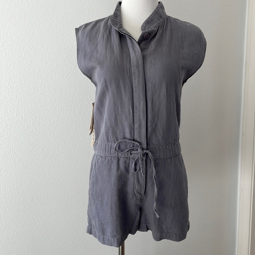 NWT Level 99 Gray Romper